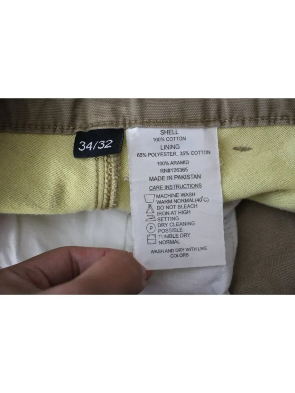 Iron Workers Mens 34 x 32 Knee Padded Motorcycle Cargo Pants A1761